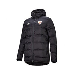 Abrigo New Balance Athletic Club Bilbao - Anorak New Balance Athletic Club de Bilbao - negro - frontal