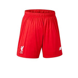 Short New Balance Liverpool entreno 19 2020 - Pantalón corto entrenamiento New Balance 2019 2020 - rojo - frontal