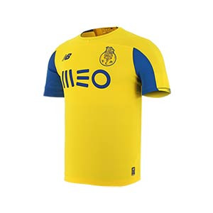 Camiseta New Balance 2a Porto 2019 2020 - Camiseta segunda equipación New Balance Porto 2019 2020 - amarilla - frontal