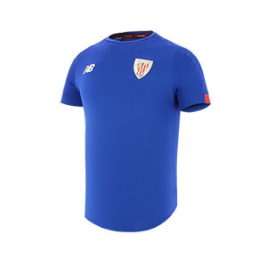 Camiseta New Balance Athletic Club entreno 19 2020 - Camiseta entrenamiento New Balance Atheltic Club 2019 2020 - azul - frontal