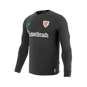 Camiseta New Balance portero Athletic 2019 2020 - Camiseta de manga larga de portero New Balance Athletic Club 2019 2020 - negra - frontal