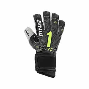 Rinat Asimetrik Etnik OX Pro - Guantes de portero Rinat Asimetrik Etnik OX Pro corte Ergo-Roll - negros - frontal