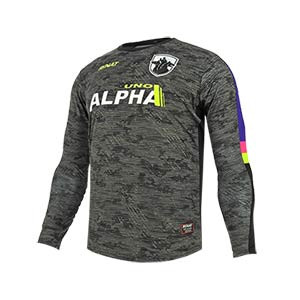 Camiseta manga larga Rinat Uno Alpha - Camiseta de portero de manga larga Rinat Uno Alpha - negra - frontal