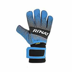 Rinat Kancerbero Quantum Turf - Guantes de portero para césped artificial Rinat corte Ergonómico - azules - frontal derecho