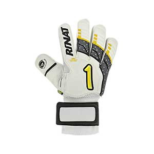 Rinat Uno Premier GK Semi - Guantes de portero Rinat corte Ergonómico - blancos - frontal derecho