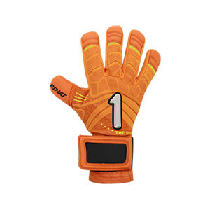 Rinat The Boss Alpha - Guantes de portero Rinat corte negativo - naranjas - frontal derecho