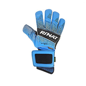 Rinat Kancerbero Quantum Pro - Guantes de portero profesionales Rinat corte Ergonómico - azules - frontal derecho