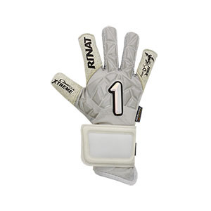 Rinat Fenix Quantum Pro - Guantes de portero Rinat corte Negativo - blancos - frontal derecho