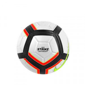 Nike Strike Team ligero 290g - Balón de fútbol para niño en talla 5 con peso reducido - Blanco / Rojo / Negro - frontal