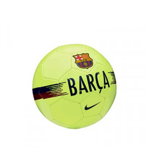 Balón Nike Barcelona Supporters Talla 4 - Balón de fútbol Nike del FC Barcelona talla 4 - amarillo fluor - frontal