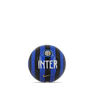 Balón Nike Skills Inter Milán Talla mini - Balón mini de fútbol Nike del Inter de Milán talla mini - negro y azul - frontal