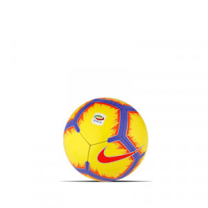 Balón Nike Serie A 18 2019 Skills Hi - Vis Talla mini - Balón de fútbol Nike de la Serie A 2018 2019 de invierno talla mini - amarillo - frontal