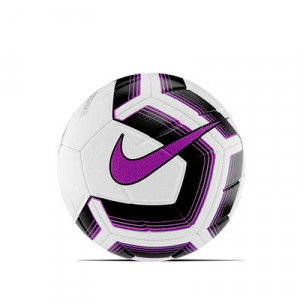 Balón Nike Strike Team talla 5 - Balón de fútbol Nike Strike Team talla 5 - blanco y morado - frontal