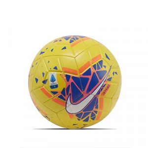 Balón Nike Serie A 2019 2020 Hi-Vis talla 5 - Balón de fútbol Nike de la Serie A 2019 2020 talla 5 - amarillo - frontal