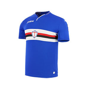 Camiseta 1a Sampdoria Joma 2018 2019 - Camiseta primera equipación Sampdoria Joma 2018 2019 - azul - frontal