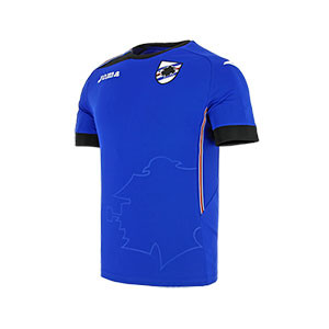 Camiseta Joma entreno Sampdoria 18 2019 - Camiseta de manga corta de entrenamiento Joma Sampdoria 2018 - 2019 - azul - frontal