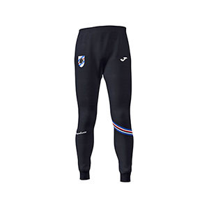 Pantalón Joma Sampdoria entreno 2019 2020 - Pantalón largo de entrenamiento Joma Sampdoria 2019 2020 - negro - frontal