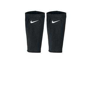 Fundas sujeta espinilleras Nike Guard Lock Elite - Mangas compresivas para sujeción de espinilleras Nike - Negro - frontal