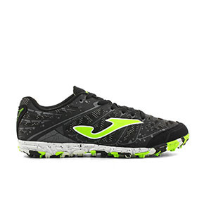 Joma Super Regate 901 TF - Zapatillas multitaco Joma suela turf - negras - pie derecho