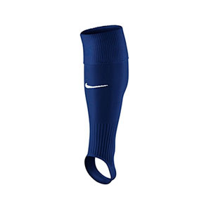 Medias Nike sin pie Stirrup - Medias de fútbol Nike Stirrup Game III sin pie - Azul Marino - frontal