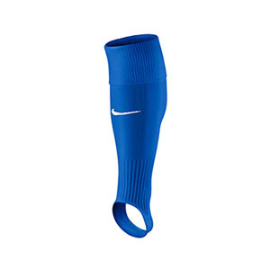 Medias Nike sin pie Stirrup - Medias de fútbol Nike Stirrup Game III sin pie - Azul Royal - frontal