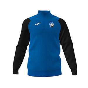 Sudadera Joma Atalanta entreno 2019 2020 - Sudadera Joma Atalanta entrenamiento 2019 2020 - azul y negra - frontal