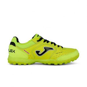 Joma Top Flex 811 TF - Zapatillas multitaco Joma suela turf - amarillas flúor - pie derecho