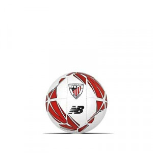 Balón New Balance Athletic Club talla mini - Balón New Balance Athletic Club de Bilbao Dispatch 2019 2020 talla mini - blanco y rojo - frontal