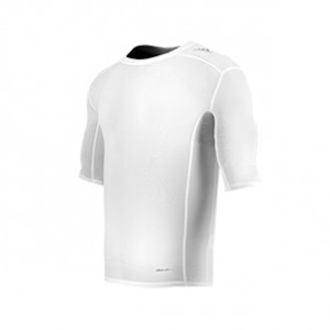 Camiseta compresiva adidas Techfit - Camiseta interior compresiva adidas Techfit - Blanco - frontal