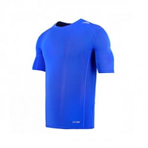 Camiseta compresiva adidas Techfit - Camiseta interior compresiva adidas Techfit - Azul Royal - frontal