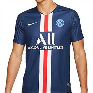 Camiseta Nike PSG Stadium 2019 2020 - Camiseta Nike primera equipación PSG 2019 2020 - azul marino - frontal