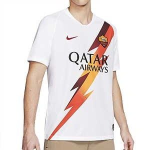 Camiseta Nike 2a Roma 2019 2020 Stadium - Camiseta Nike segunda equipación AS Roma 2019 2020 - blanca - frontal