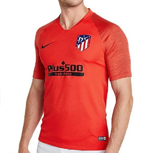 Camiseta Nike Atlético entreno Strike 2019 2020 - Camiseta entreno Nike Atlético de Madrid 2019 2020 - roja - frontal