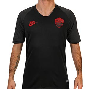 Camiseta Nike Roma entreno 19 2020 Breathe Strike - Camiseta entreno Nike AS Roma 2019 2020 - negra