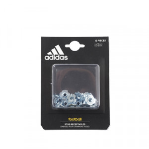 Hembras para tacos universales adidas - Anclaje de tacos universales para botas SG (4 uds x 12 mm y 8 uds x 10 mm) - AP0220 