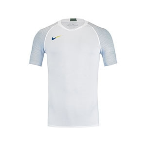 Camiseta Nike Breathe Strike - Camiseta de manga corta de entrenamiento Nike Breathe Strike - blanca - frontal