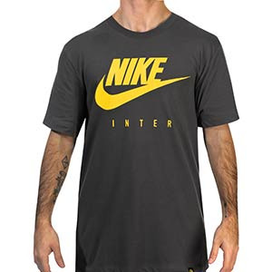 Camiseta Nike Inter Milan Ground - Camiseta de algodón Nike del Inter de Milan - gris - frontal