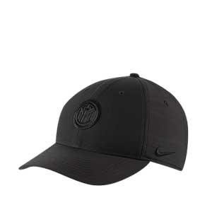 Gorra Nike Inter L91 - Gorra Nike L91 Inter de Milán 2019 2020 - negra - frontal