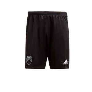 Short adidas entreno CE Mercantil niño - Pantalón corto infantil de entrenamiento adidas CE Mercantil - negro - frontal