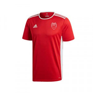 Camiseta adidas entreno CE Mercantil - Camiseta de entrenamiento adidas CE Mercantil - roja - frontal