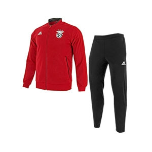 adidas chándal Benfica 18 19 - Chándal SL Benfica 2018 2019 - rojo y negro - frontal