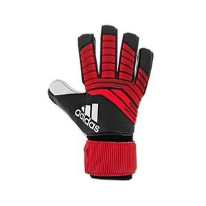 adidas Predator Competition - Guantes de portero infantiles adidas corte negativo - negros y rojos - frontal derecho