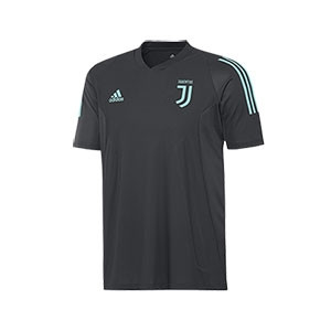 Camiseta adidas UCL Juventus entreno 19 20 - Camiseta entrenamiento Champions adidas Juventus 2019 2020 - negra - frontal