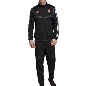 Chándal adidas Juventus 2019 2020 - Chándal adidas Juventus 2019 2020 - negro - frontal