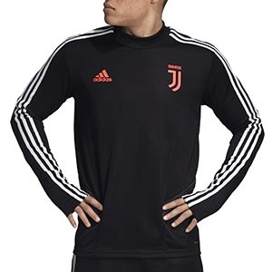 Sudadera adidas Juventus entreno 19 2020 - Sudadera entrenamiento adidas Juventus 2019 2020 - negra - frontal