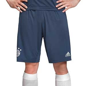 Short adidas Bayern entreno 2019 2020 - Pantalón corto entrenamiento adidas Bayern de Múnich 2019 2020 - azul marino - frontal