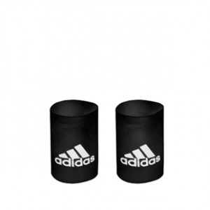 Guard Stay adidas - Sujeta espinilleras adidas talla única (2 uds) - Negro - frontal conjunto