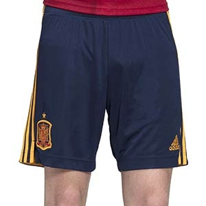 Short adidas España 2019 2020 - Pantalón corto primera equipación selección española 2019 2020 - azul marino - frontal