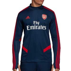 Sudadera adidas Arsenal entreno 2019 2020 - Sudadera entrenamiento adidas Arsenal 2019 2020 - azul marino - frontal