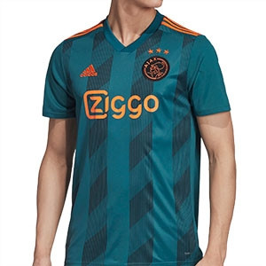 Camiseta adidas 2a Ajax 2019 2020 - Camiseta adidas segunda equpación Ajax 2019 2020 - verde azulada - frontal